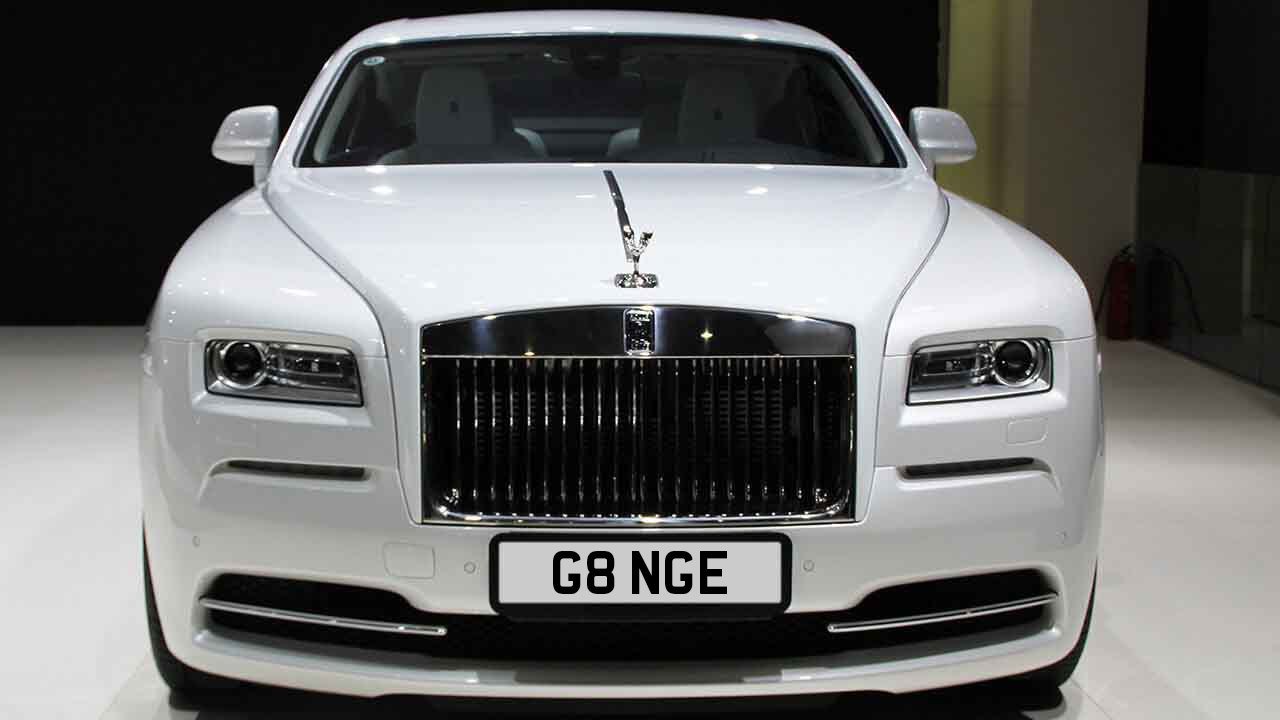 Car displaying the registration mark G8 NGE